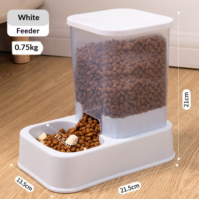 Enhance Your Pet's Feeding Experience with Our Automatic Dual Pet Food And Water Dispenser